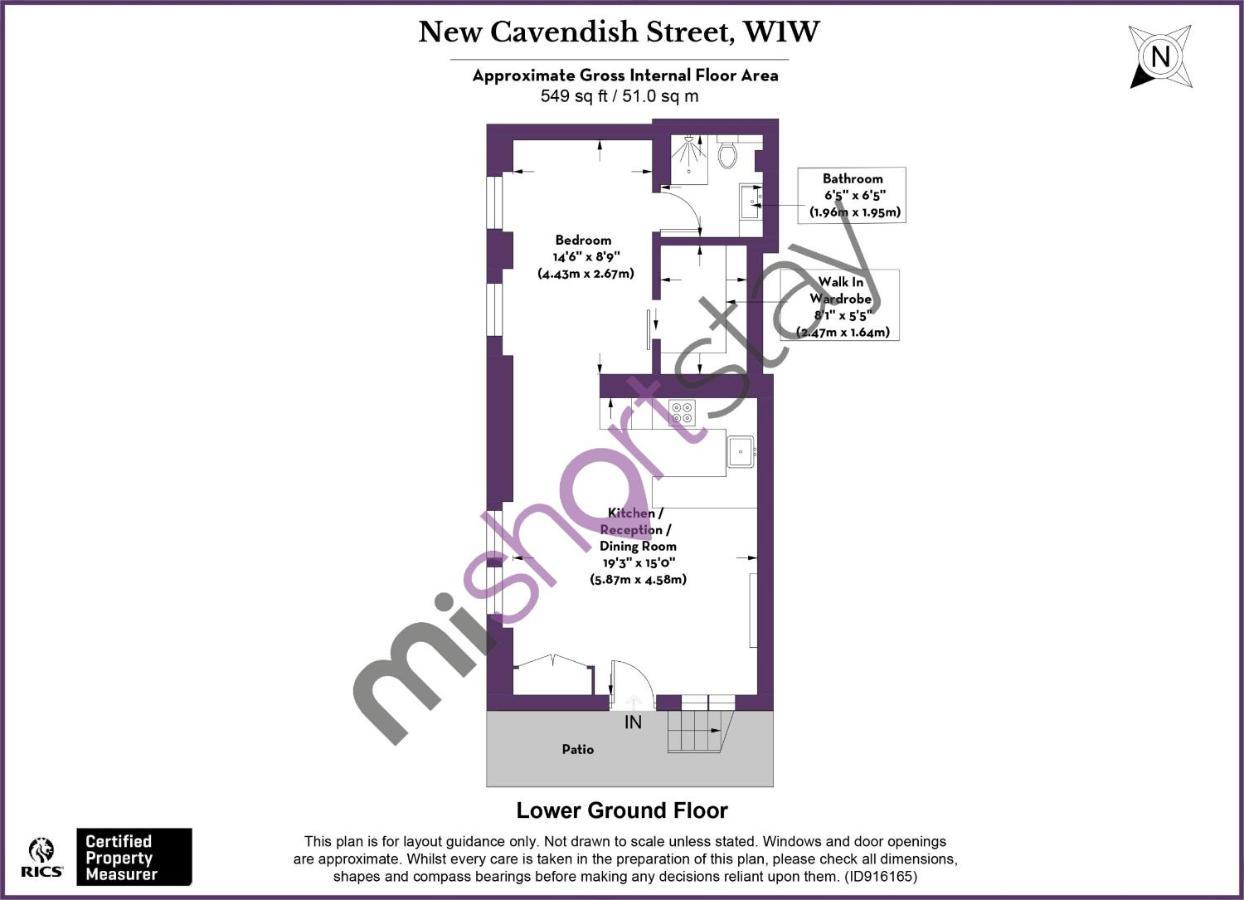 The Residence Fitzrovia - Private One Bedroom Apartment With Own Entrance London Eksteriør bilde